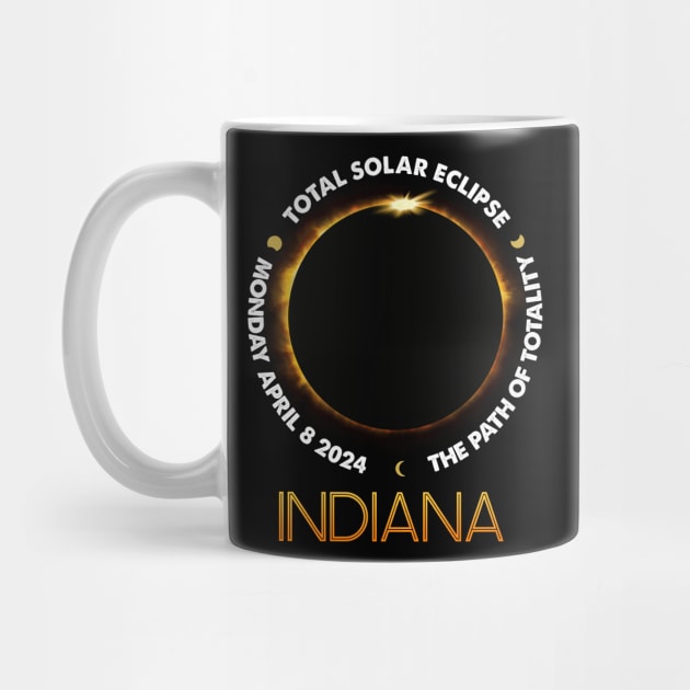 INDIANA Total Solar Eclipse 2024 American Totality April 8 by Sky full of art